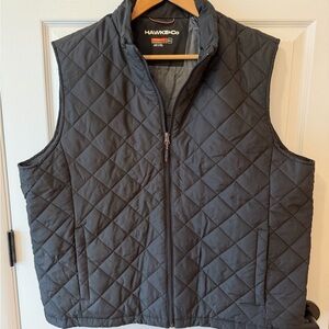 Hawke & Co Men's Black Quilted Vest NEVER WORN